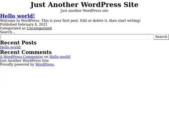 Aheadsoftpro.in(Just another WordPress site) Screenshot