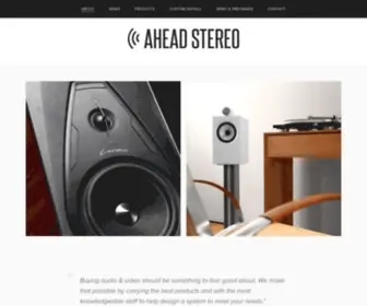 Aheadstereo.com(Ahead Stereo) Screenshot