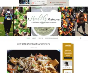 Ahealthymakeover.com(A Healthy Makeover) Screenshot