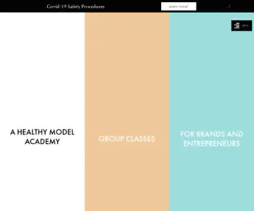 Ahealthymodel.com(Model Classes) Screenshot