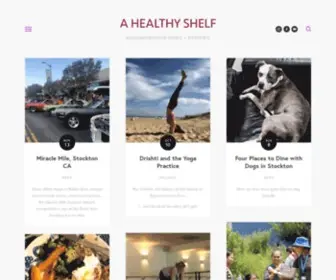 Ahealthyshelf.com(A Healthy Shelf) Screenshot