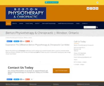 Ahealthyway.net(Windsor Chiropractor) Screenshot