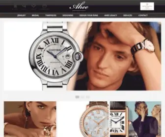 Ahee.com(Jewelry, Engagement Rings, Watches) Screenshot