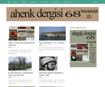 Ahenkdergisi.com(Ahenk Dergisi) Screenshot