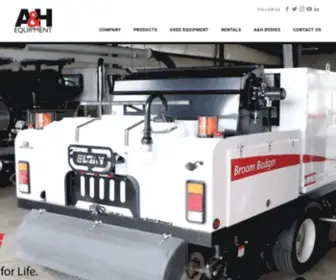 Ahequipment.com(A&H Equipment) Screenshot