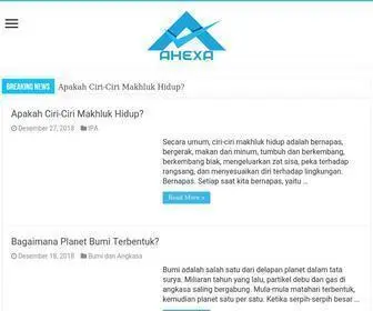 Ahexa.com(Situs News) Screenshot