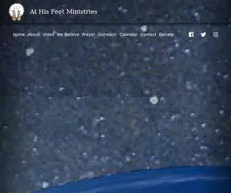 Ahfministries.com(At His Feet Ministries) Screenshot