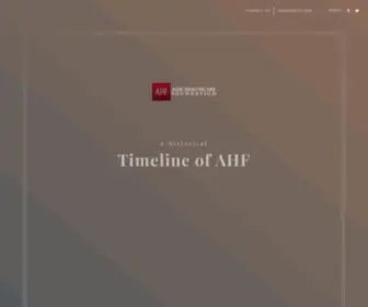 Ahftimeline.org(Ahftimeline) Screenshot