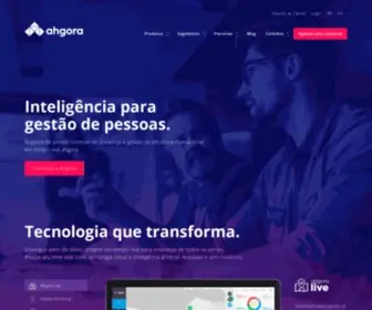 Ahgora.com(Gestão estratégica do RH do futuro) Screenshot