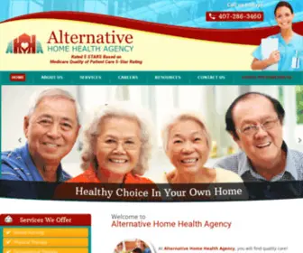 Ahhaorlando.com(Alternative Home Health Agency) Screenshot