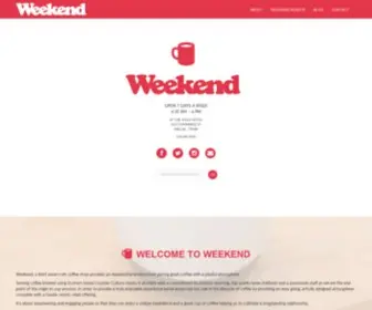 Ahhweekend.com(Weekend Coffee Dallas) Screenshot