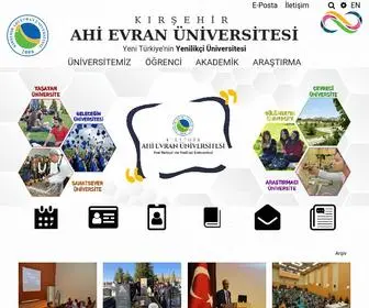Ahievran.edu.tr(Anasayfa) Screenshot