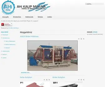 Ahikalip.com(Geldiniz) Screenshot