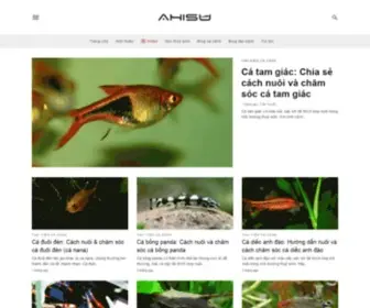 Ahisu.com(Thủy sinh Ahisu) Screenshot