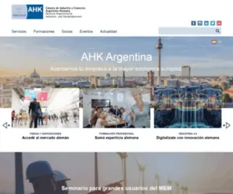 Ahkargentina.com.ar(AHK Argentina) Screenshot