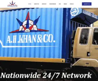 Ahkhan.com(Leading and Largest Logistic Company in Bangladesh) Screenshot