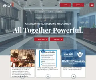 Ahla.com(Hotels are at the center of communities across the country) Screenshot