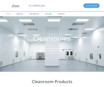 Ahladacleanroomtech.com(Ahlada Clean Room Tech Pvt Ltd) Screenshot