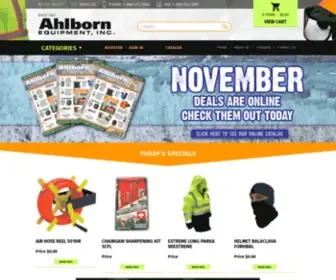 Ahlbornequipment.com(Ahlborn Equipment) Screenshot
