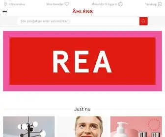 Ahlens.se(Åhléns) Screenshot