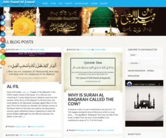 Ahlesunnatuljamaat.com(Ahle Sunnatul Jamaat) Screenshot