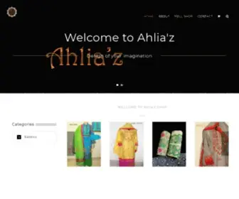 Ahliaz.com(Design of your imagination) Screenshot