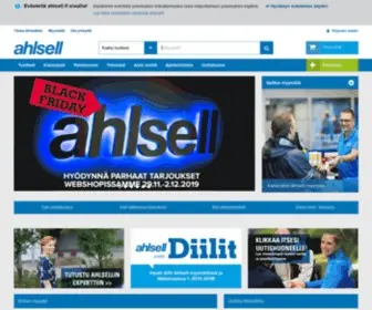 Ahlsell.fi(Ahlsell) Screenshot