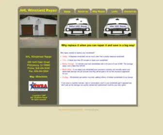 Ahlwindshieldrepair.com(AHL Windshield Repair) Screenshot