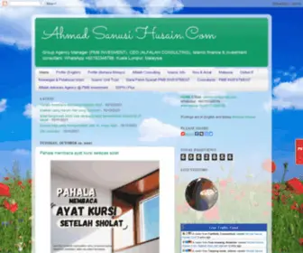 Ahmad-Sanusi-Husain.com(Blog about Islamic investment) Screenshot