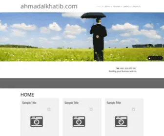 Ahmadalkhatib.com(Ahmadalkhatib) Screenshot