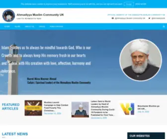 Ahmadiyya.org.uk(Ahmadiyya) Screenshot