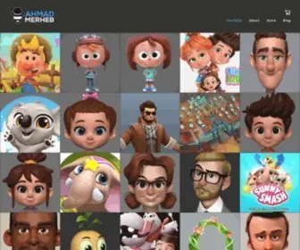 Ahmadmerheb.com(Ahmad Merheb) Screenshot