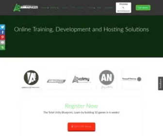 Ahmadnaser.com(Professional Training and Development Services) Screenshot