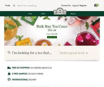 Ahmadtea.com(Shop our wide range of teas) Screenshot