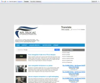 Ahmadteknik.com(AIRTECH AC) Screenshot