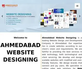 Ahmedabadwebsitedesigning.com(Ahmedabad Website Designing) Screenshot