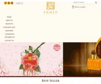 Ahmedalmaghribi.com(Ahmed Al Maghribi Perfumes) Screenshot