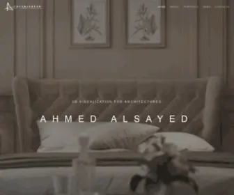 Ahmedalsayed.com(AHMED ALSAYED 3D VISUALIZATION) Screenshot