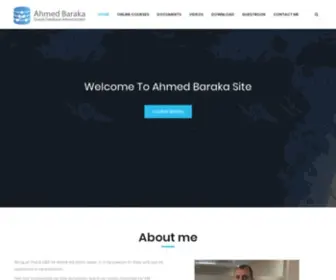 Ahmedbaraka.com(Ahmed Baraka) Screenshot