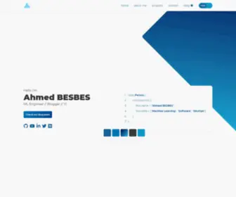 Ahmedbesbes.com(Ahmed BESBES) Screenshot