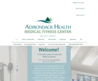 Ahmedicalfitness.org(&quot;Our mission) Screenshot