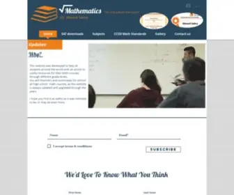 Ahmedksabry.com(Math) Screenshot