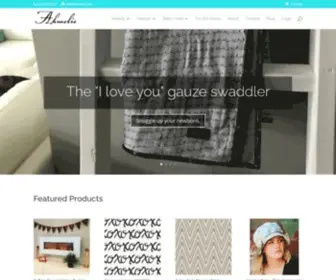 Ahmelie.com(Modern Handmade Essentials) Screenshot