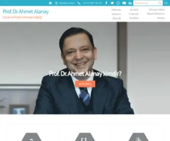 Ahmetalanay.com(Skolyoz ameliyatı) Screenshot