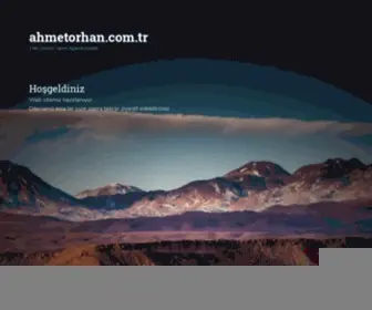 Ahmetorhan.com.tr(Hosting) Screenshot