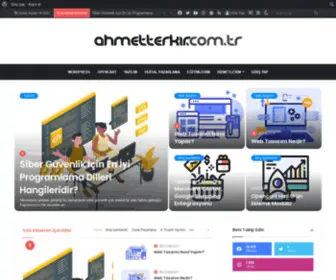 Ahmetterkir.com.tr(Ahmet Terkir) Screenshot