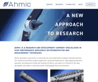 Ahmicaerospace.com(Ahmic Aerospace) Screenshot