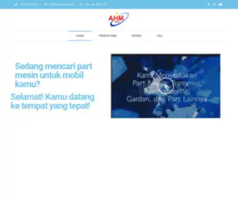 Ahmmotor.com(Sparepart Mobil Bekas Terlengkap) Screenshot