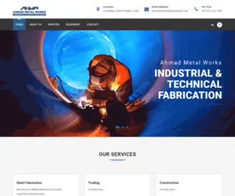 Ahmwork.com(Ahmad Metal Works) Screenshot