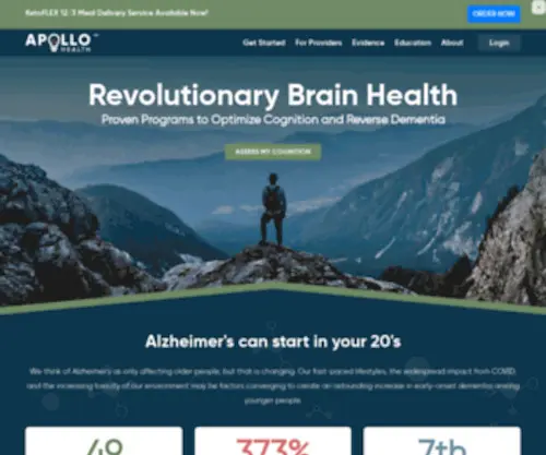 Ahnphealth.com(APOLLO Health) Screenshot